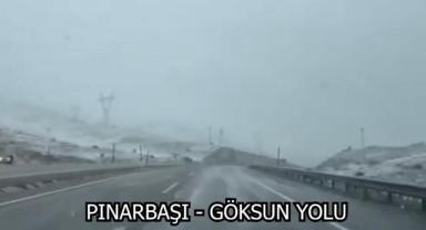 Kayseri güzergâhlarında hafif yağış: Yollar açık