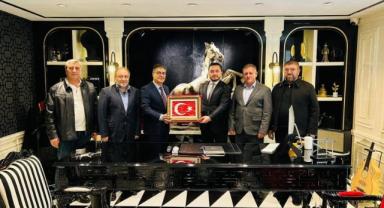 Kayseri KAYKODER Başkanı ve Yönetimi Ofiste Ağırlandı