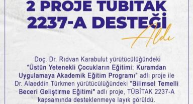 Kayseri Üniversitesi’ne TÜBİTAK’tan Çifte Destek