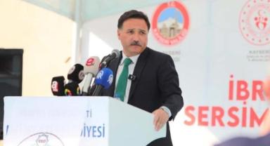 Kayseri Valisi Çiçek’ten ERVA’ya Duygusal Mesaj