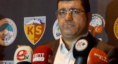 Kayserispor Başkanı Açıkalın: “Neticeyi bulduk”