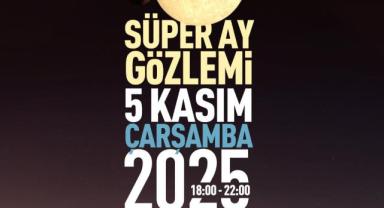 Kocasinan Belediyesi’nden ücretsiz Süper Ay etkinliği