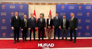 MÜSİAD Kayseri’den Moskova Büyükelçiliğine Ziyaret