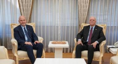 Süleyman Soylu, Şemsi Bayraktar’ı Ziyaret Etti