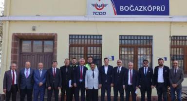 TCDD Taşımacılık AŞ Yönetim Kurulu Başkanı ve Genel Müdürü Ufuk Yalçın Kayseri’de İncelemelerde Bulundu