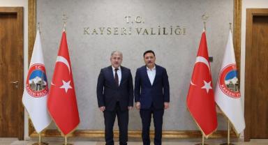 Vali Gökmen Çiçek, Prof. Dr. Ali Ramazan Benli’yi Kabul Etti