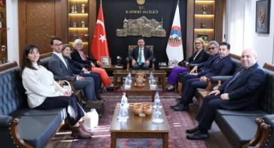 Valimiz Büyükelçiyi Kabul Etti