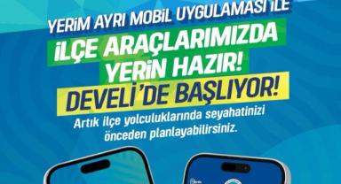 'Yerim Ayrı' Uygulaması Develi'de Hizmete Başlıyor
