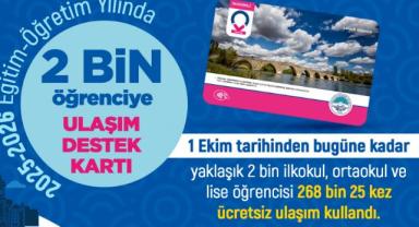 2 Bin Öğrenci Faydalanıyor