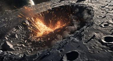 Ay'a Çarpıp Dünya'yı Selamlayabilir