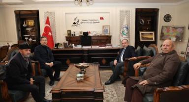 Başkan Yalçın'dan Doğu Türkistan Derneği'ne Teşekkür