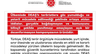 DEAŞ İddialarına Yanıt