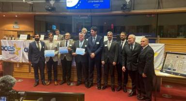 “En Aktif Belediye” Ödülünü Aldı