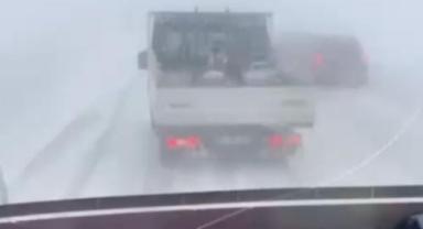 Erciyes Yolu Araç Trafiğine Kapatıldı