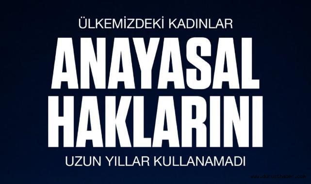 Erdoğan: Kadın Hakları Yıllarca Sabote Edildi