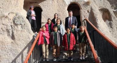 Güzelöz İlkokulu Öğrencileri Soğanlı Vadisi’ni Keşfetti