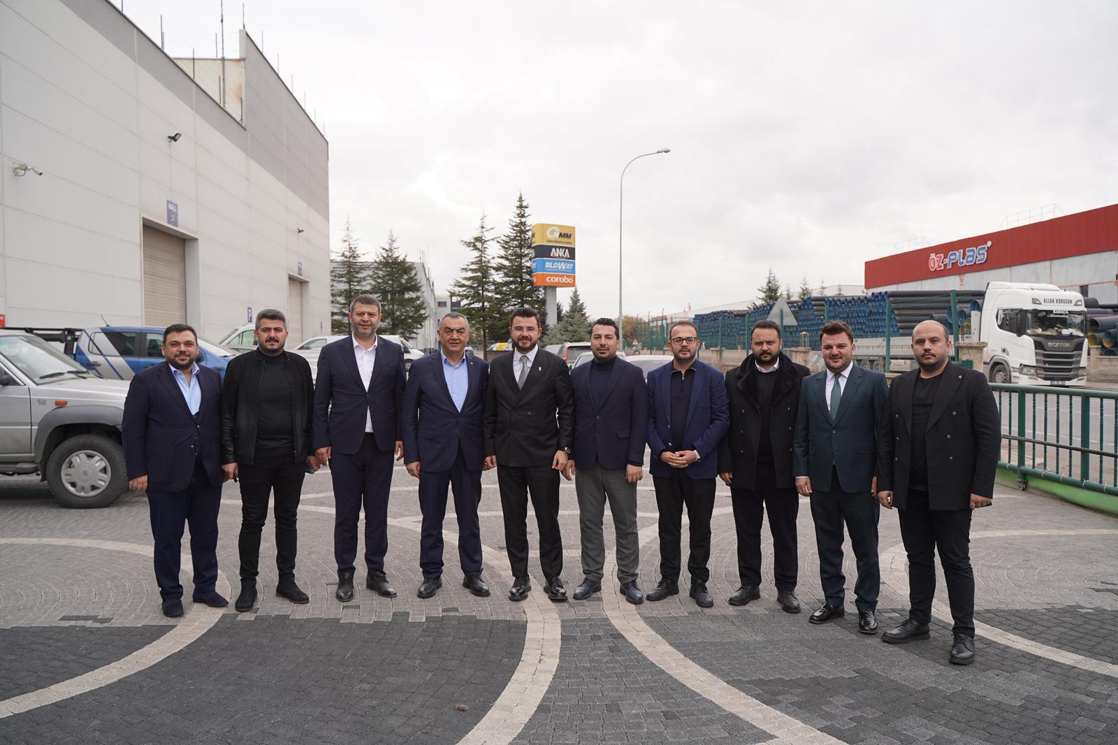 İl Başkanı Okandan’dan OSB’de sanayi buluşmaları