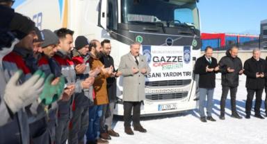 İnsani Yardım Tırı Yola Çıktı