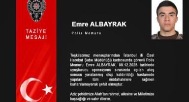 İstanbul’daki operasyonda kahreden şehit haberi