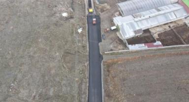 Karahıdır’da 1.5 Kilometrelik Asfalt Çalışması Başladı