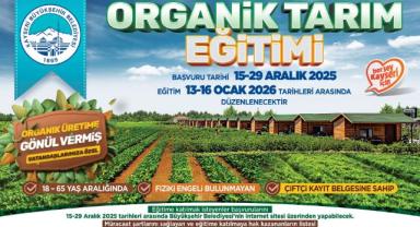 Kayseri Büyükşehir’den Organik Tarım Eğitimi Başlıyor