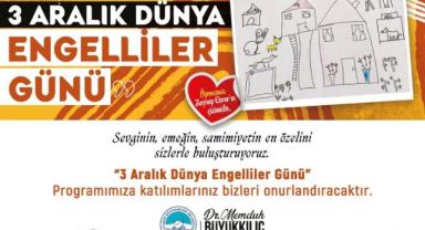 Kayseri'de 3 Aralık Engelliler Günü İçin Özel Program