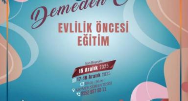 Kayseri’de Evlilik Öncesi Eğitim Başvuruları Başladı