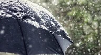 Kayseri’de hafta karla karışık yağmurla başlıyor