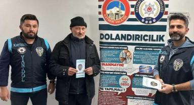 Kayseri’de sahte polis alarmı: 19 yaşındaki şüpheli aranıyor