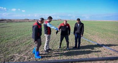 Kayseri Develi’de Mera Islah Çalışmaları Yerinde İncelendi