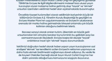 Kayseri Vekiline Sahip Çıktı