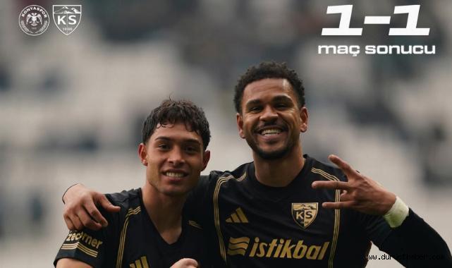 Kayserispor Son Dakikada Konyaspor’u Puanla Şoke Etti mi?