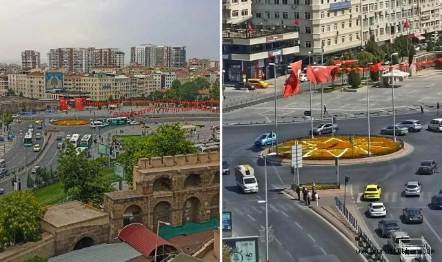 Kentte Sabah Saatlerinde Bulutlu Hava Hakim