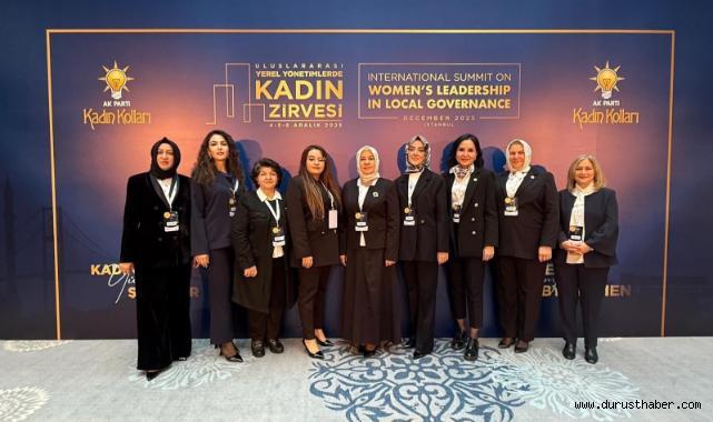 Koşar, Uluslararası Kadın Zirvesi’nde Kayseri’yi Temsil Etti