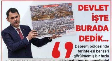 Kurum: Deprem Bölgesinde İlk Konutların Temeli 15. Günde
