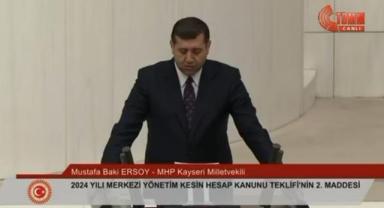 MHP’li Ersoy’dan Üreten Kesim İçin Dikkat Çeken Çağrı