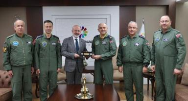 Şehit Askerler İçin Yapılan Hizmetlere Teşekkür Ziyareti