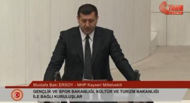 TBMM'de Kayseri'nin Spor Başarıları Gündeme Taşındı