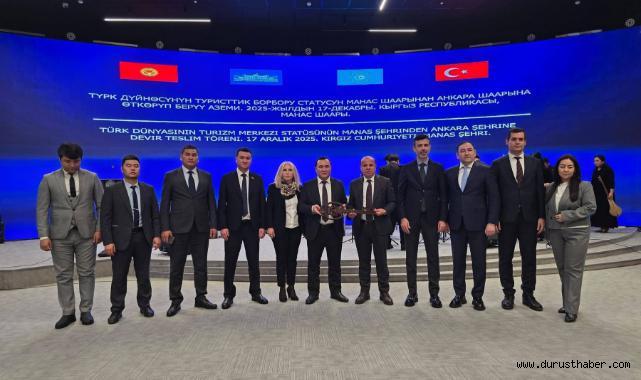 Türk Dünyası Turizm Başkenti Anahtarı Ankara’ya Devredildi