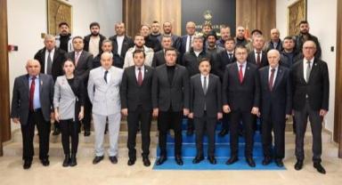 Vali Gökmen Çiçek, Şehit ve Gaziler Heyetini Kabul Etti