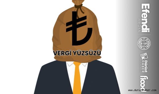 Vergi yüzsüzleri listesi açıklandı: Borç 5 milyonu aştı