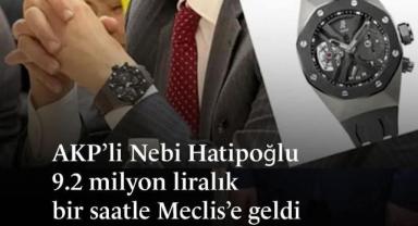 Yoksulluk Tartışmaları Sürerken Meclis'te Milyonluk Saat