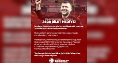 Baki Ersoy Müjdeyi Verdi: 3838 Bilet Bedava!