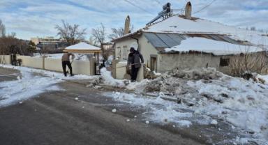 Bünyan Belediyesi Kar Mesaisinde Sahada