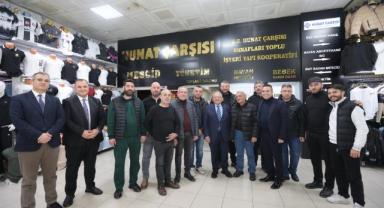 Büyükkılıç Hunat Çarşısı’nda Esnafla Buluştu