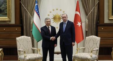 Cumhurbaşkanlığı Külliyesi’nde Türkiye–Özbekistan Zirvesi