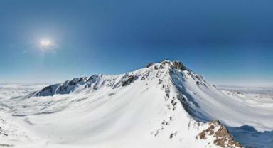 Erciyes'de Kar Seviyesi Zirvede