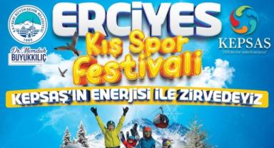 Erciyes'te Kış Sporları Festivali Coşkusu Başlıyor