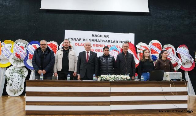 Hacılar Esnaf Odası’nda Başkanlığa Ali Rıza Kayar Seçildi