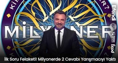 İlk Soru Felaketi! Milyonerde 2 Cevabı Yarışmacıyı Yaktı